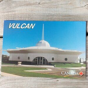 FUN Vulcan Canada Post Card Space Station Planet V